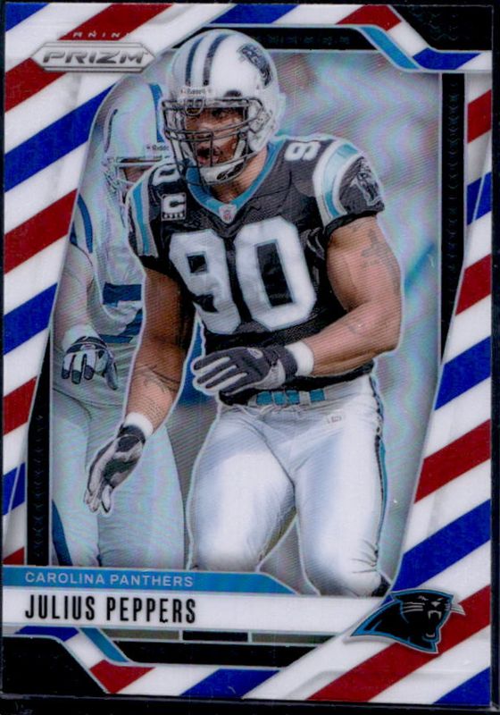 Julius Peppers 2024 Prizm #43 Red White Blue RAW
