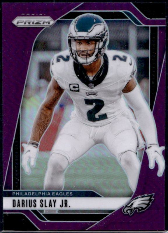 Darius Slay 2024 Prizm #235 Purple /125 RAW