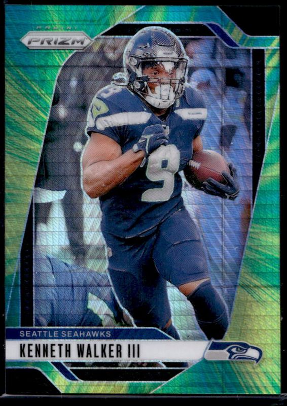 Kenneth Walker III 2024 Prizm #260 Hyper /180 RAW