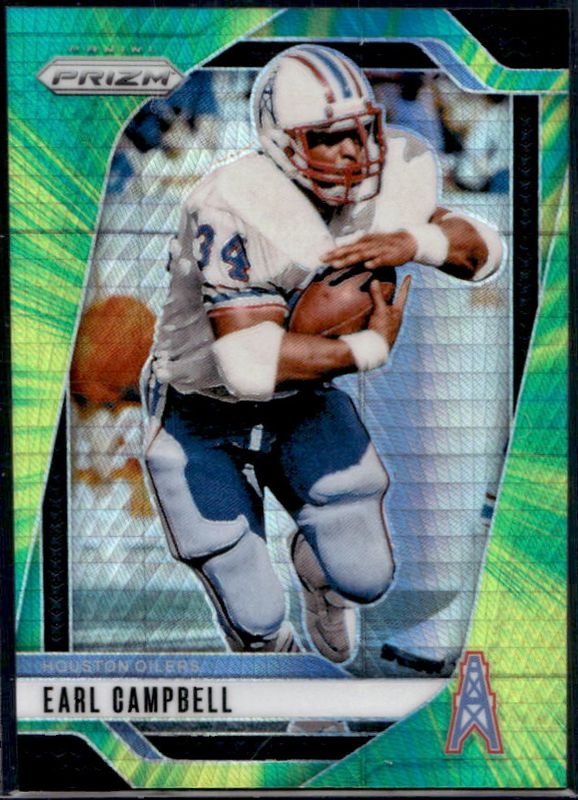 Earl Campbell 2024 Prizm #297 Hyper /180 RAW