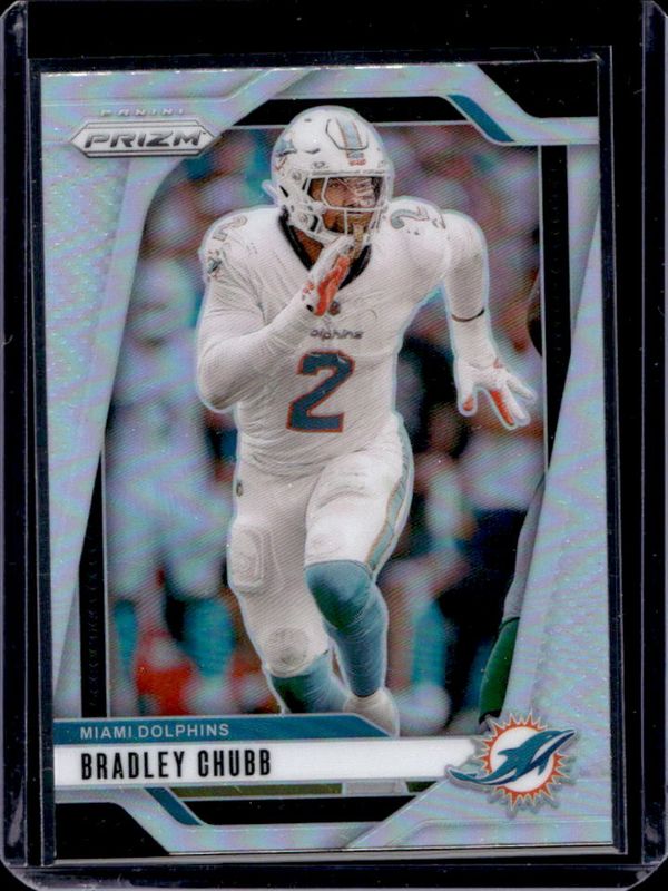 Bradley Chubb 2024 Prizm #181 Silver RAW