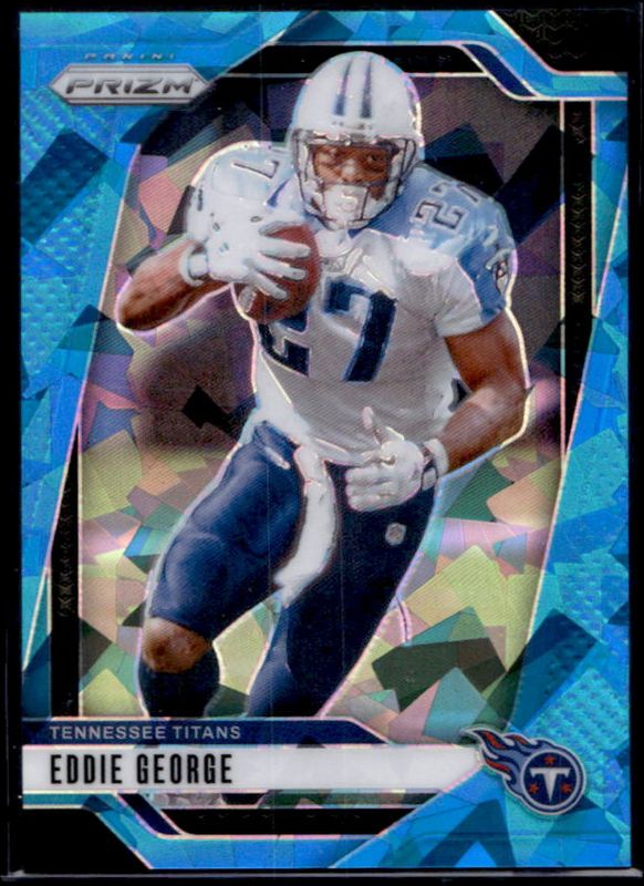 Eddie George 2024 Prizm #285 Blue Ice /99 RAW
