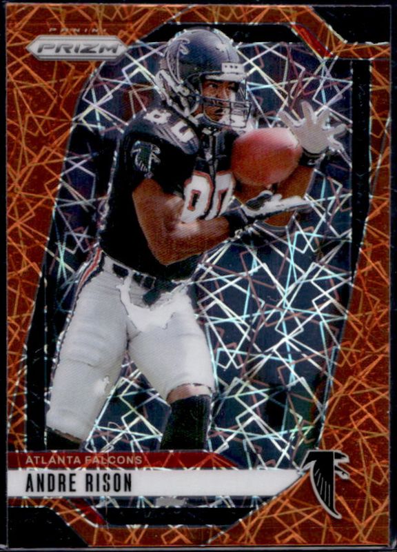 Andre Rison 2024 Prizm #16 Lazer RAW