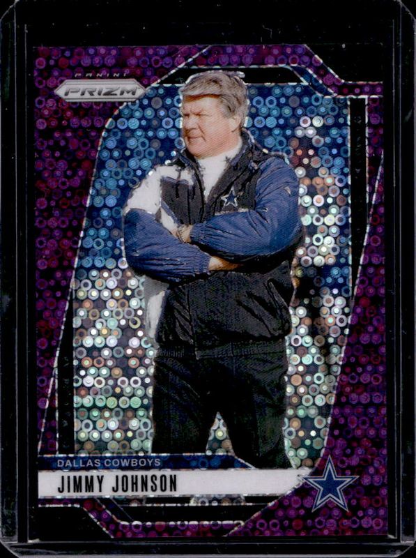 Jim Johnson 2024 Prizm #82 No Huddle Purple /49 RAW