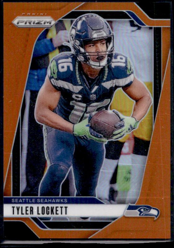 Tyler Lockett 2024 Prizm #262 Orange /249 RAW