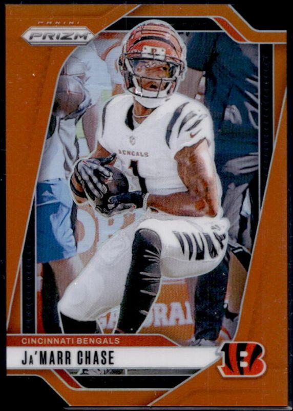 Ja'Marr Chase 2024 Prizm #57 Orange /249 RAW