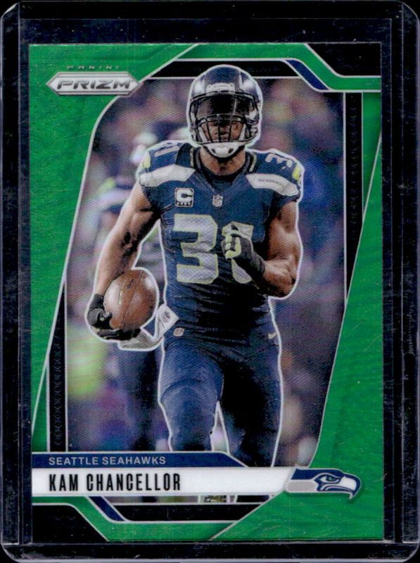 Kam Chancellor 2024 Prizm #266 Green RAW