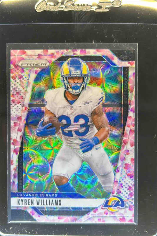 Kyren Williams 2024 Prizm #167 Choice Cherry Blossom /15 Price
