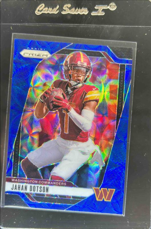 Jahan Dotson 2024 Prizm #290 Choice Blue /14 RAW