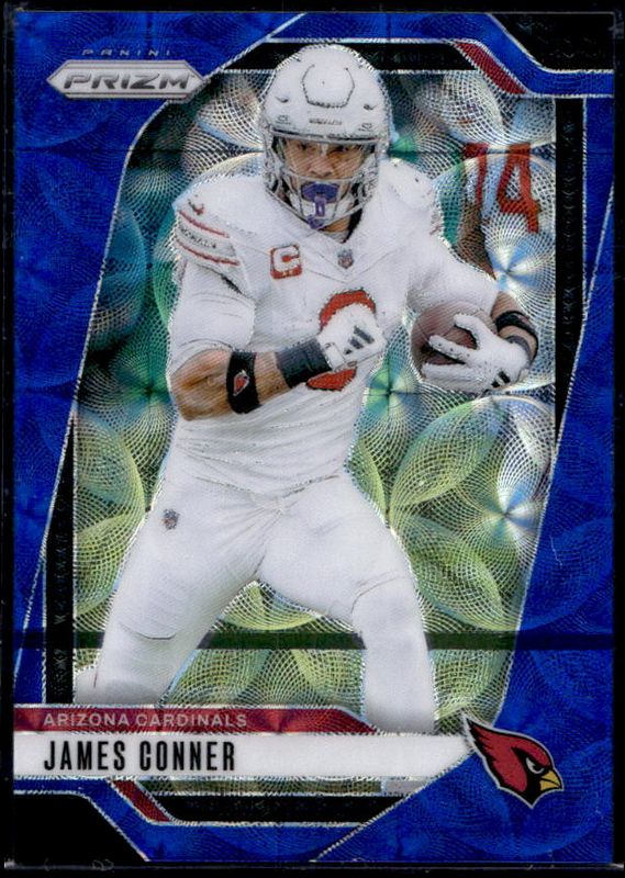 James Conner 2024 Prizm #2 Choice Blue /14 RAW