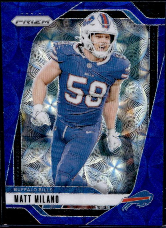 Matt Milano 2024 Prizm #33 Choice Blue /14 RAW