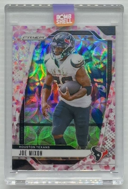 Joe Mixon 2024 Prizm #112 Choice Cherry Blossom /15 RAW