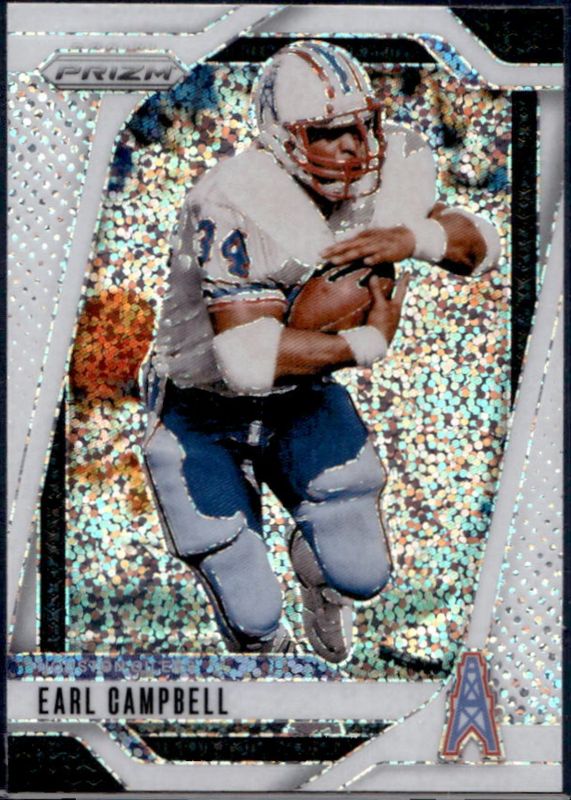 Earl Campbell 2024 Prizm #297 White Sparkle /(SSP) RAW