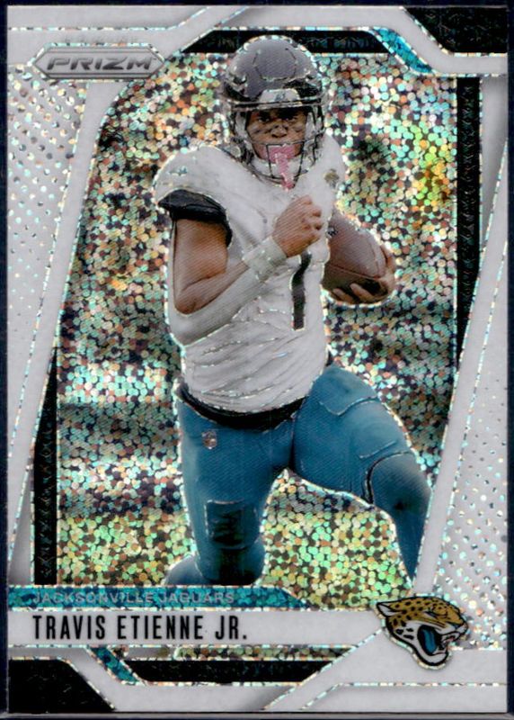 Travis Etienne Jr. 2024 Prizm #130 White Sparkle /(SSP) RAW