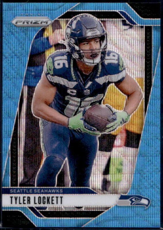 Tyler Lockett 2024 Prizm #262 Blue Wave /230 RAW