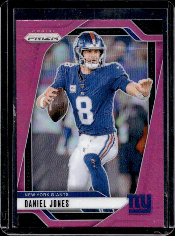 Daniel Jones 2024 Prizm #212 Pink RAW