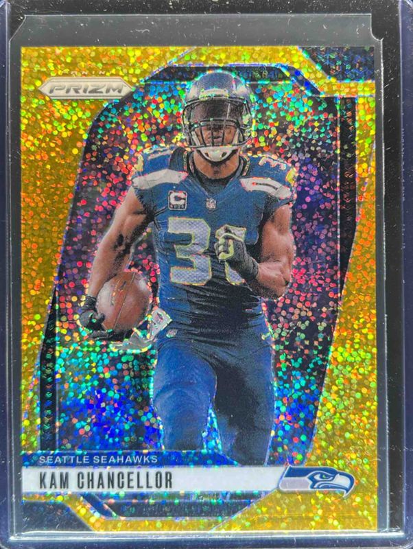 Kam Chancellor 2024 Prizm #266 Gold Sparkle /24 RAW
