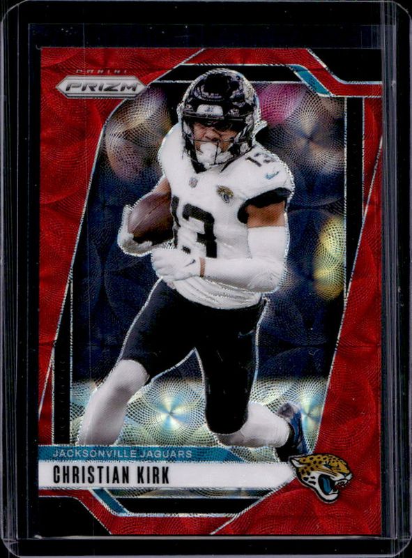 Christian Kirk 2024 Prizm #131 Choice Red /20 RAW