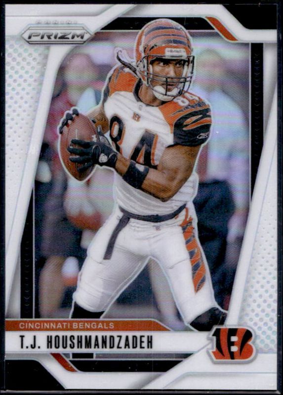 TJ Houshmandzadeh 2024 Prizm #63 White /35 RAW
