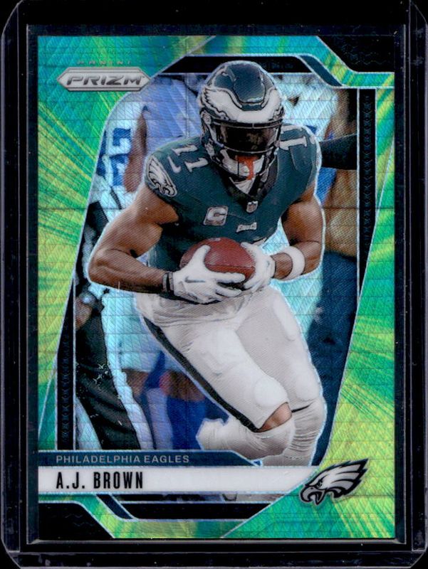 AJ Brown 2024 Prizm #233 Hyper /180 RAW