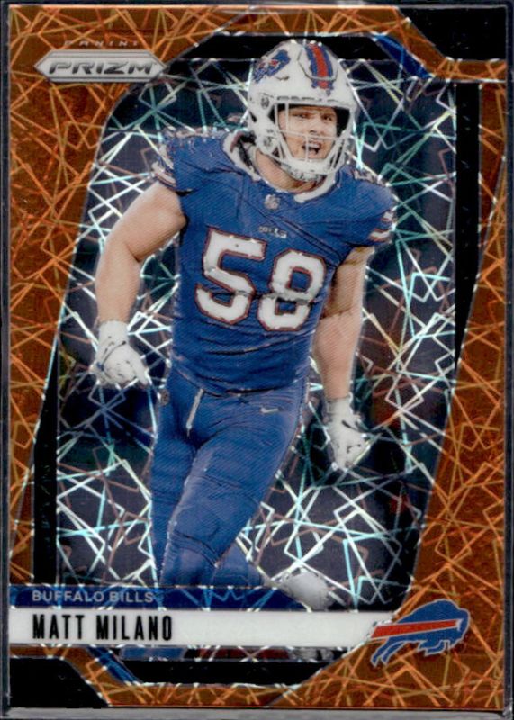 Matt Milano 2024 Prizm #33 Lazer RAW