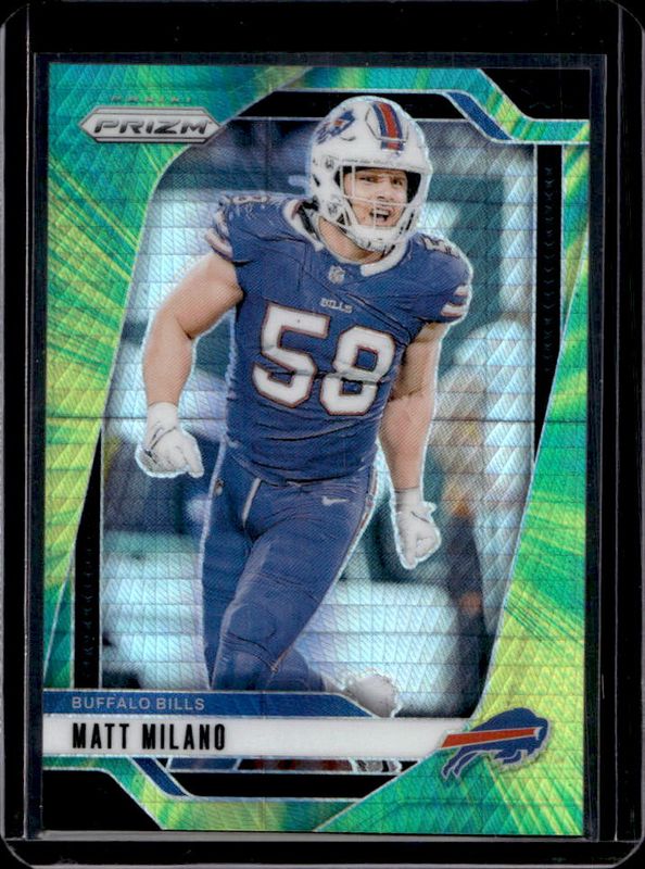 Matt Milano 2024 Prizm #33 Hyper /180 RAW