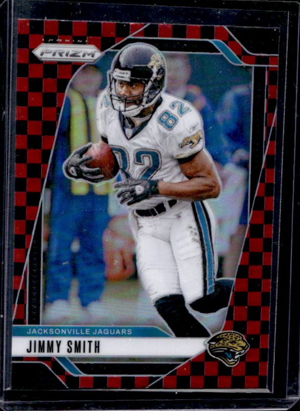 Jimmy Smith 2024 Prizm #135 Black & Red Checker /(SSP) RAW