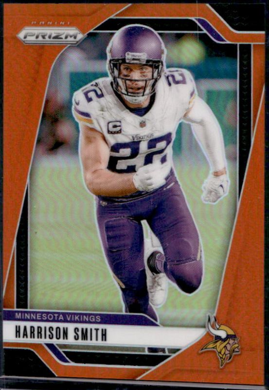 Harrison Smith 2024 Prizm #190 Orange /249 RAW
