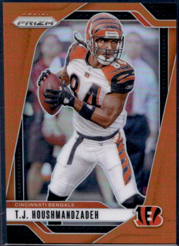 TJ Houshmandzadeh 2024 Prizm #63 Orange /249 RAW