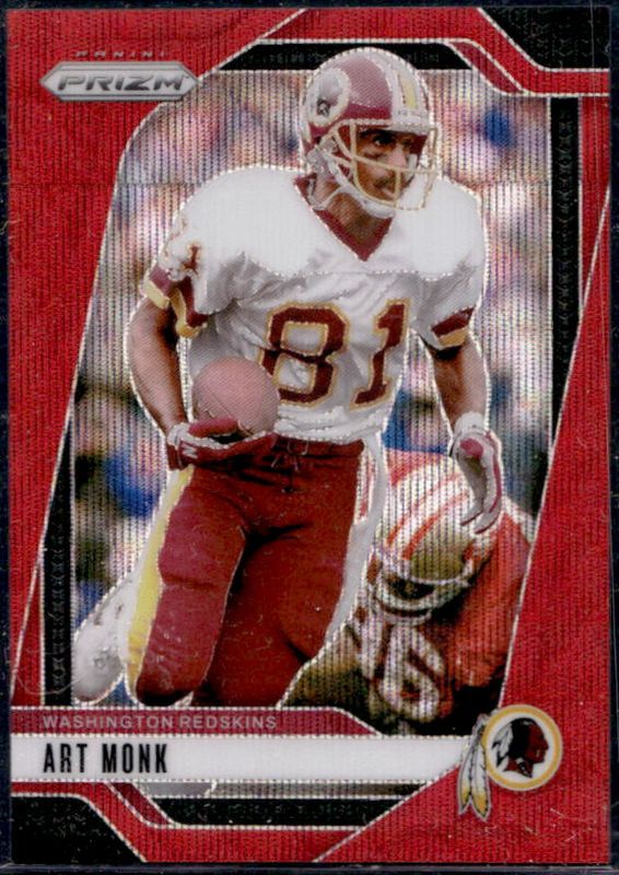 Art Monk 2024 Prizm #294 Red Wave /149 RAW