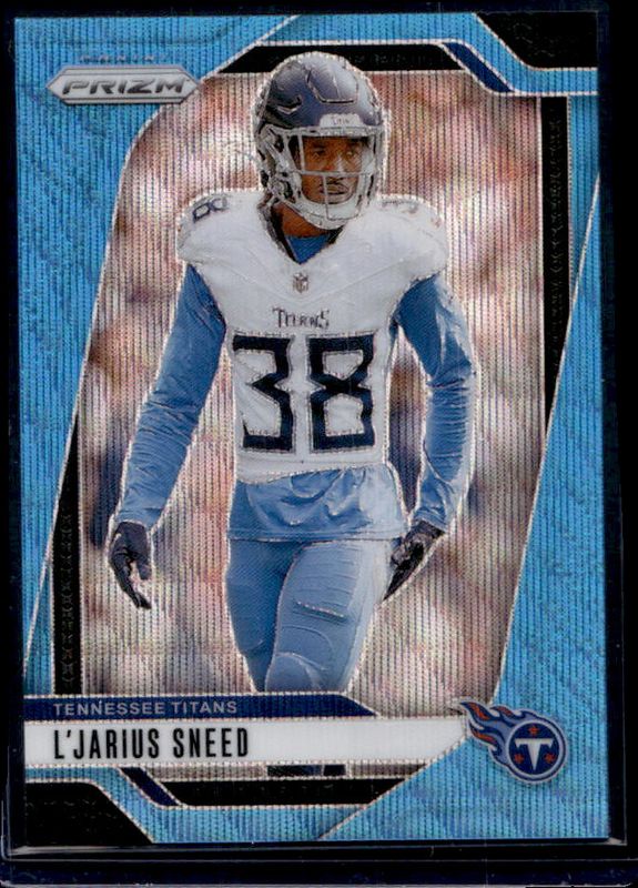 L'Jarius Sneed 2024 Prizm #283 Blue Wave /230 RAW