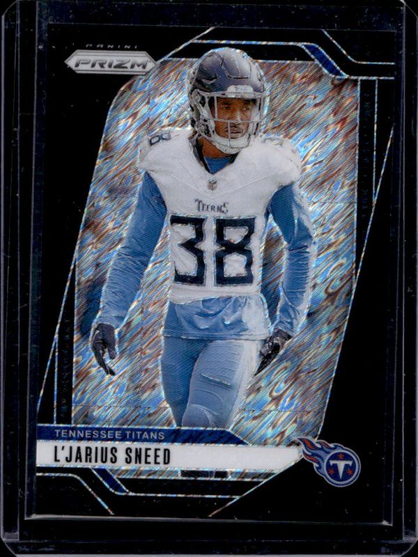 L'Jarius Sneed 2024 Prizm #283 Black Shimmer /1 RAW