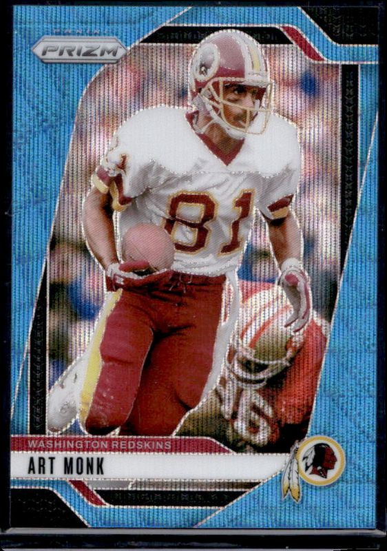 Art Monk 2024 Prizm #294 Blue Wave /230 RAW