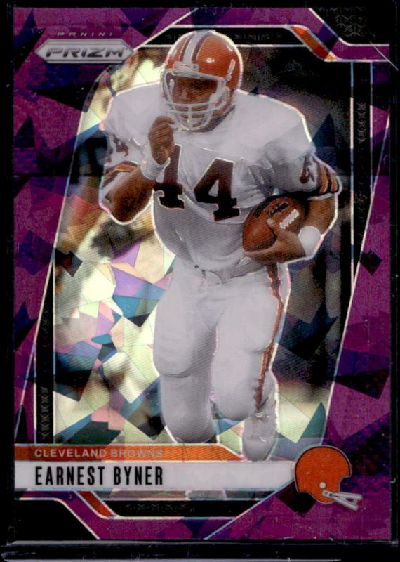 Earnest Byner 2024 Prizm #70 Purple Ice /225 RAW