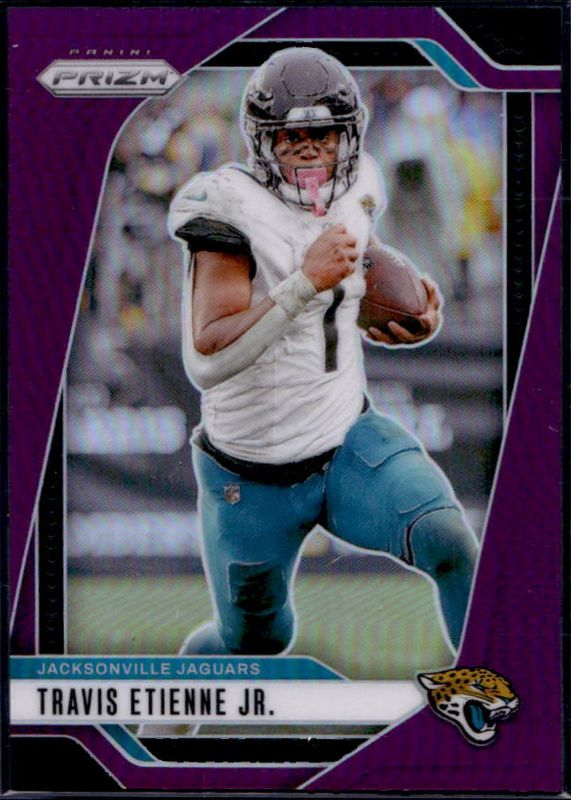 Travis Etienne Jr. 2024 Prizm #130 Purple /125 RAW