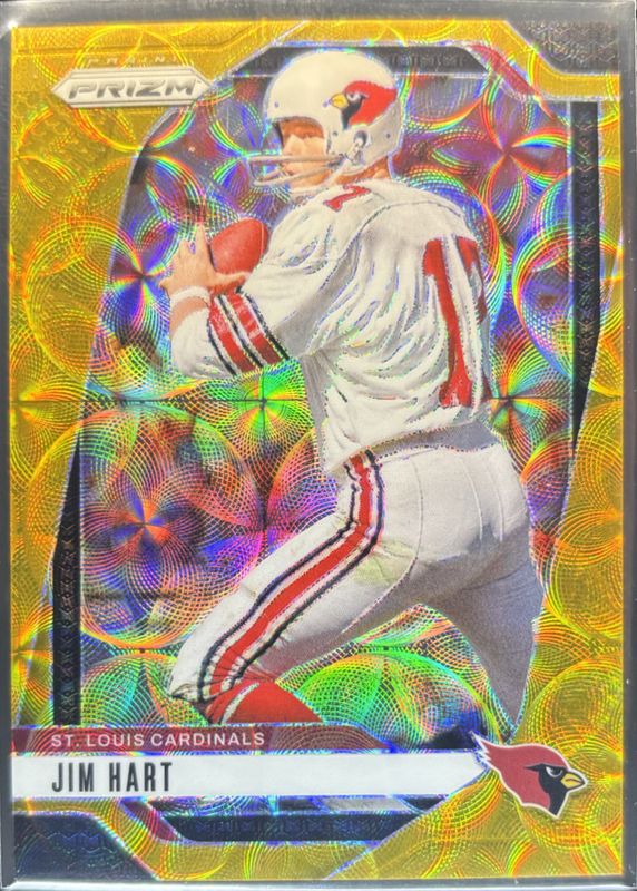 Jim Hart 2024 Prizm #9 Choice Gold /10 RAW