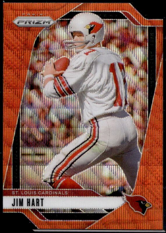 Jim Hart 2024 Prizm #9 Orange Wave /60 RAW