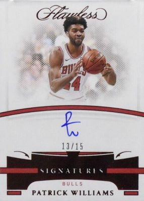 2020 Flawless #AUT-PAT Flawless Autographs - Ruby /15