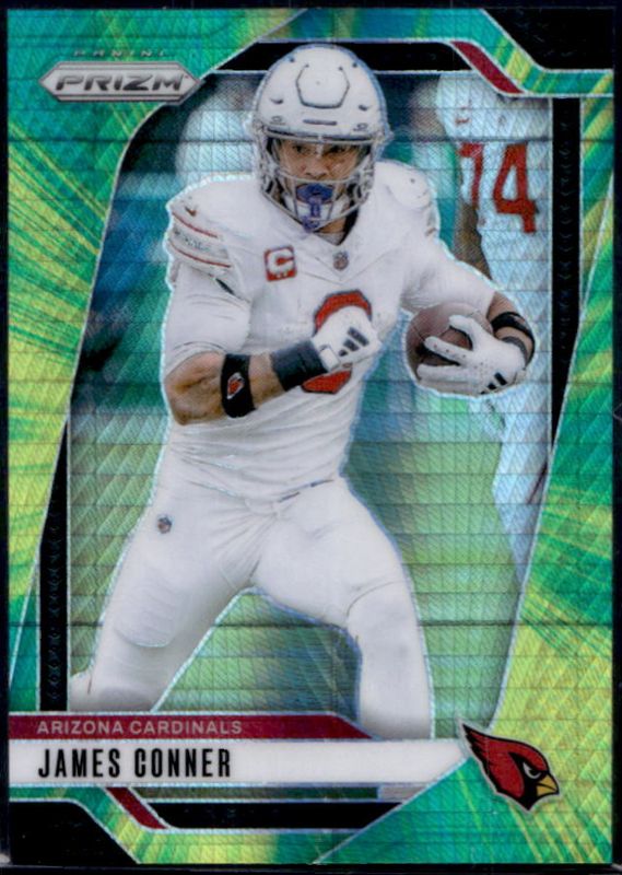 James Conner 2024 Prizm #2 Hyper /180 RAW