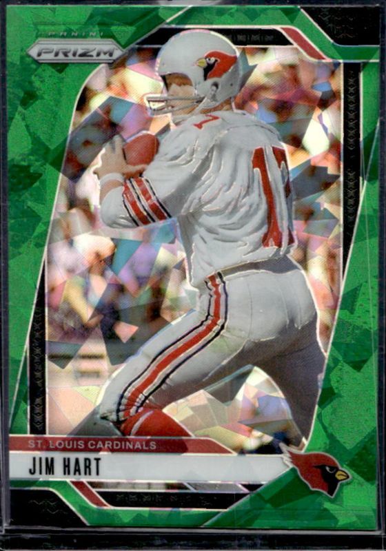 Jim Hart 2024 Prizm #9 Green Ice RAW