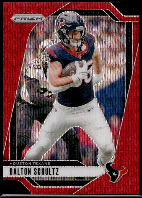Dalton Schultz 2024 Prizm #115 Red Wave /149 RAW
