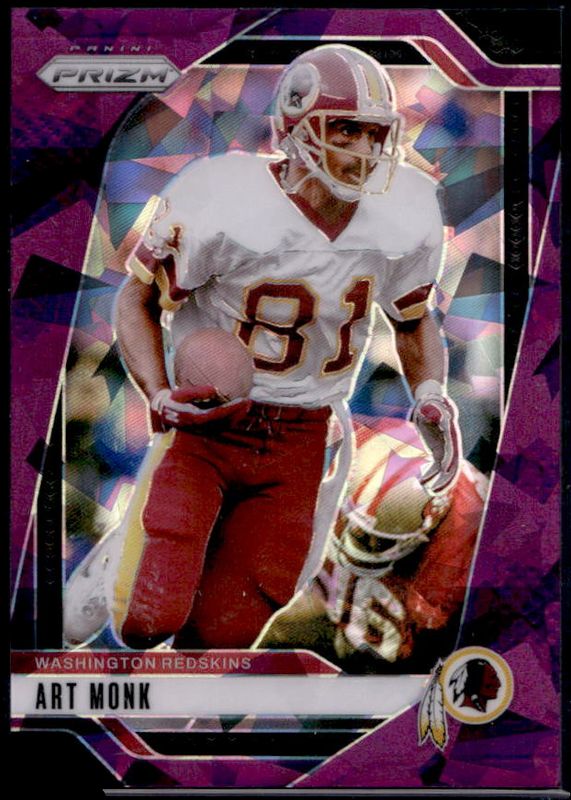 Art Monk 2024 Prizm #294 Purple Ice /225 RAW