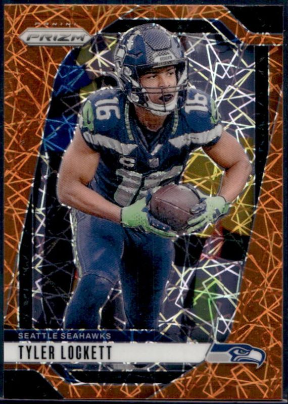 Tyler Lockett 2024 Prizm #262 Lazer RAW