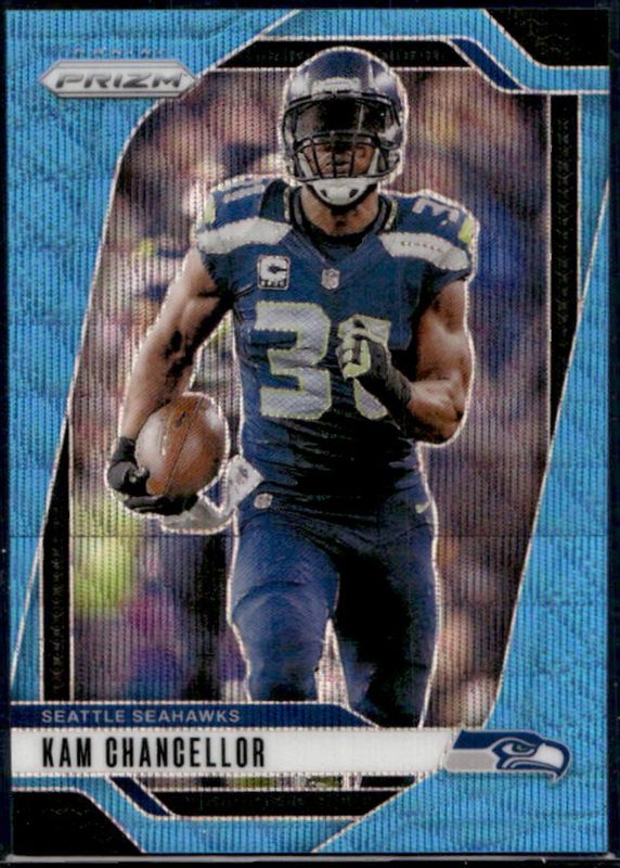 Kam Chancellor 2024 Prizm #266 Blue Wave /230 RAW