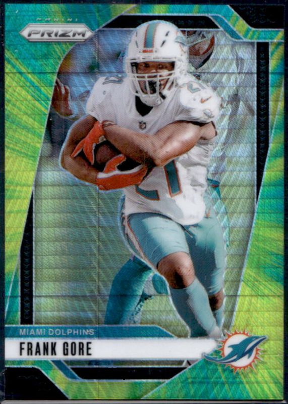 Frank Gore 2024 Prizm #184 Hyper /180 RAW