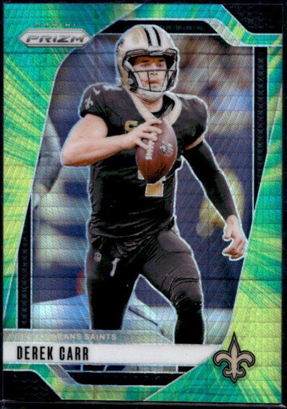 Derek Carr 2024 Prizm #203 Hyper /180 RAW