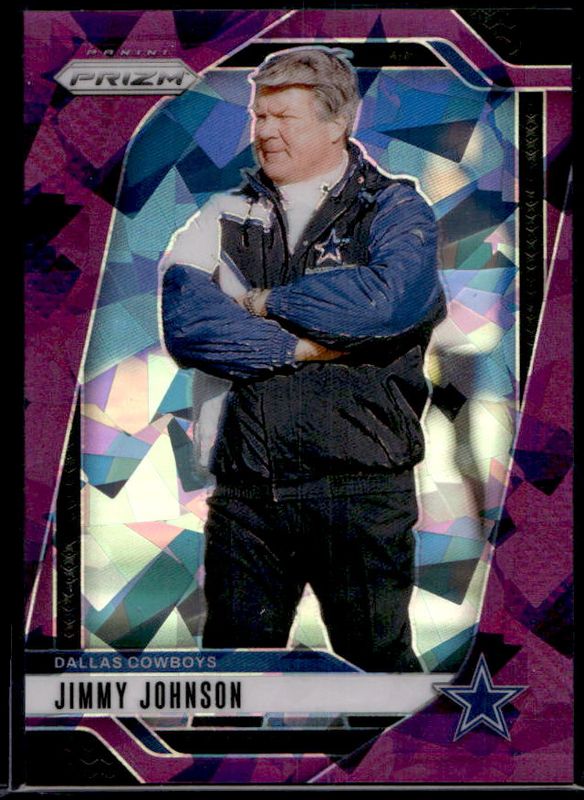 Jim Johnson 2024 Prizm #82 Purple Ice /225 RAW