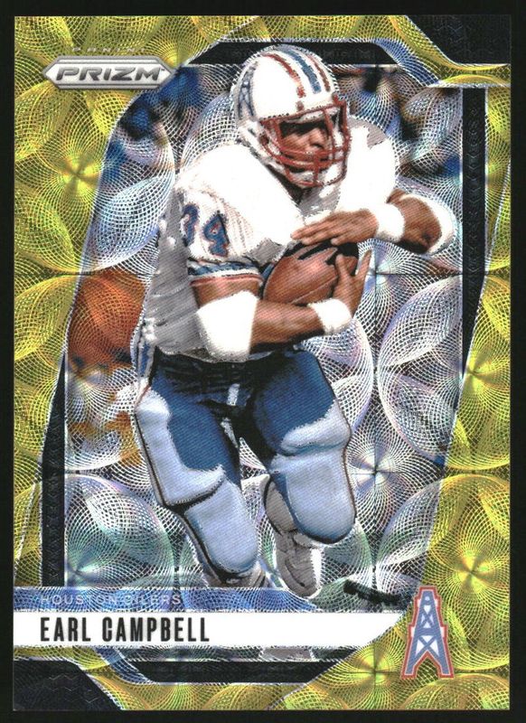 Earl Campbell 2024 Prizm #297 Choice Gold /10 RAW
