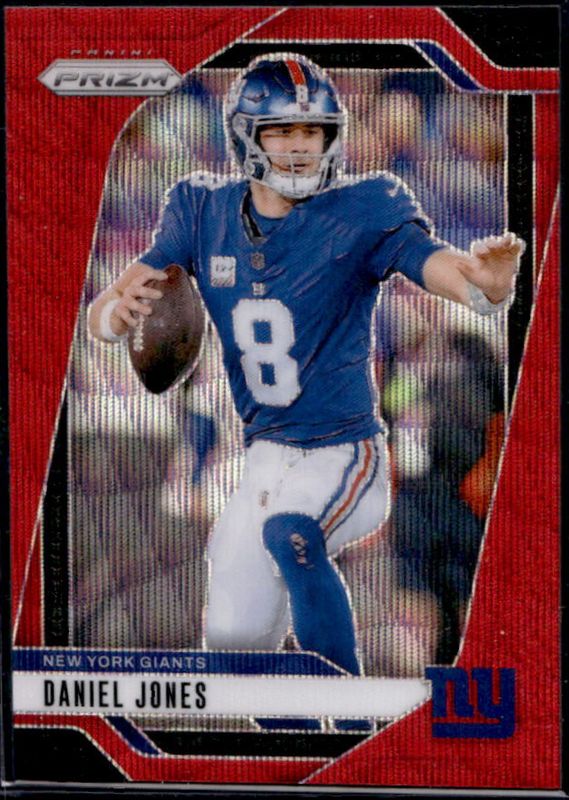 Daniel Jones 2024 Prizm #212 Red Wave /149 RAW