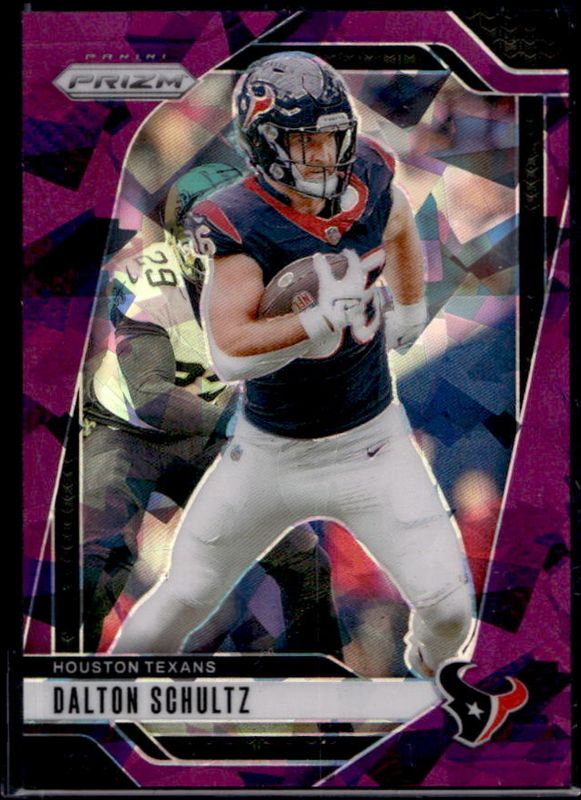 Dalton Schultz 2024 Prizm #115 Purple Ice /225 RAW